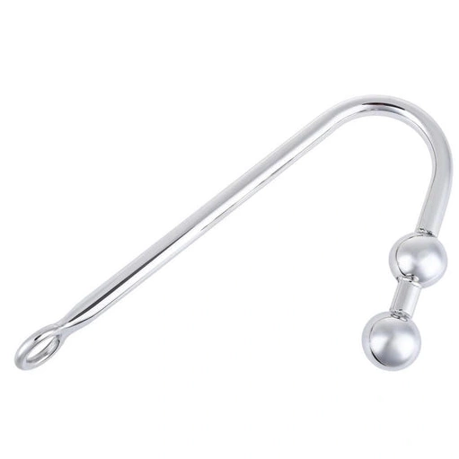 Balls Two Stainless Anal 4417 Steel Pleasurable Hook 0718